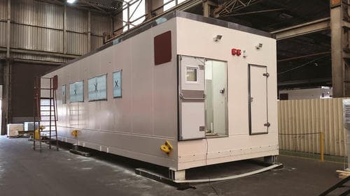 LV/MV Switchgears, VFDs and ICSS Package in a Containerized E-House Solution